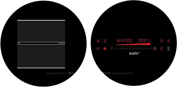 Bếp từ đôi Domino KAFF KF-H33DIS