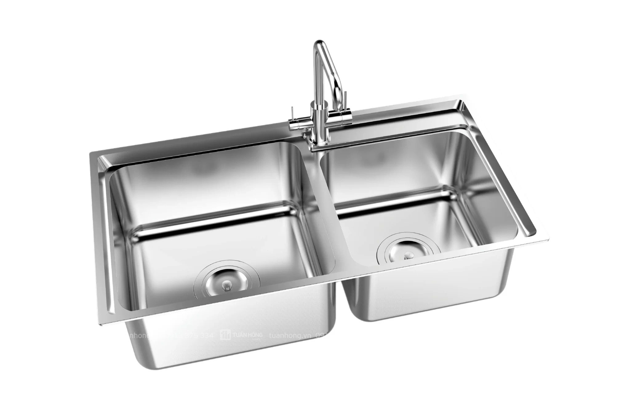 Chậu rửa bát inox Sơn Hà S80