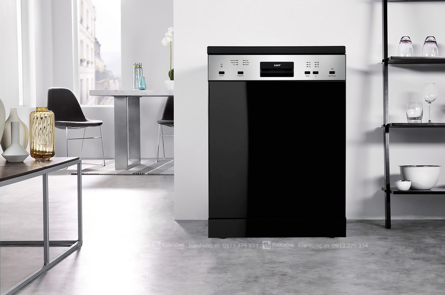 Máy rửa chén bát Kaff KF-BDWSI12.6 - Ảnh 2