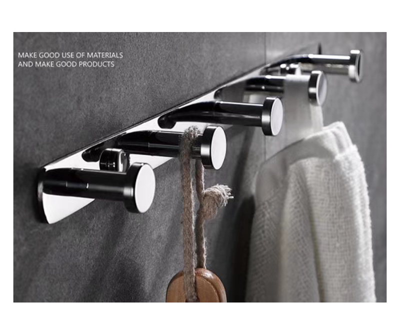 Móc áo khuy 7 móc MA02 Watermax là phụ kiện phòng tắm cao cấp, thiết kế tinh gọn với 7 móc treo