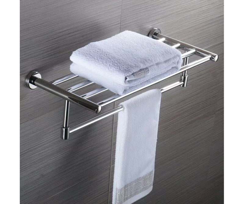 Vắt khăn giàn 02 WaterMax chất liệu inox SUS304 bền đẹp, chống gỉ sét