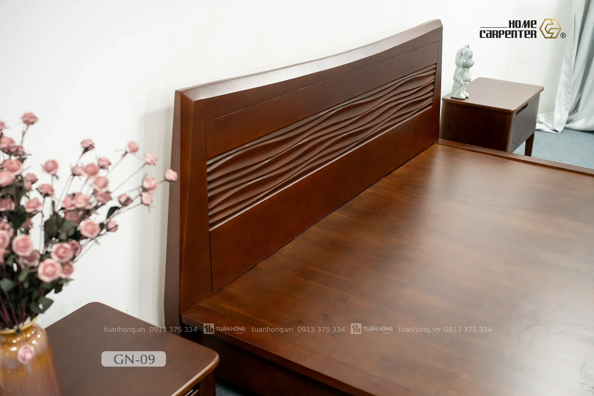 Giường Ngủ Gỗ Tự Nhiên Home Carpenter GN - 01 - Ảnh 2