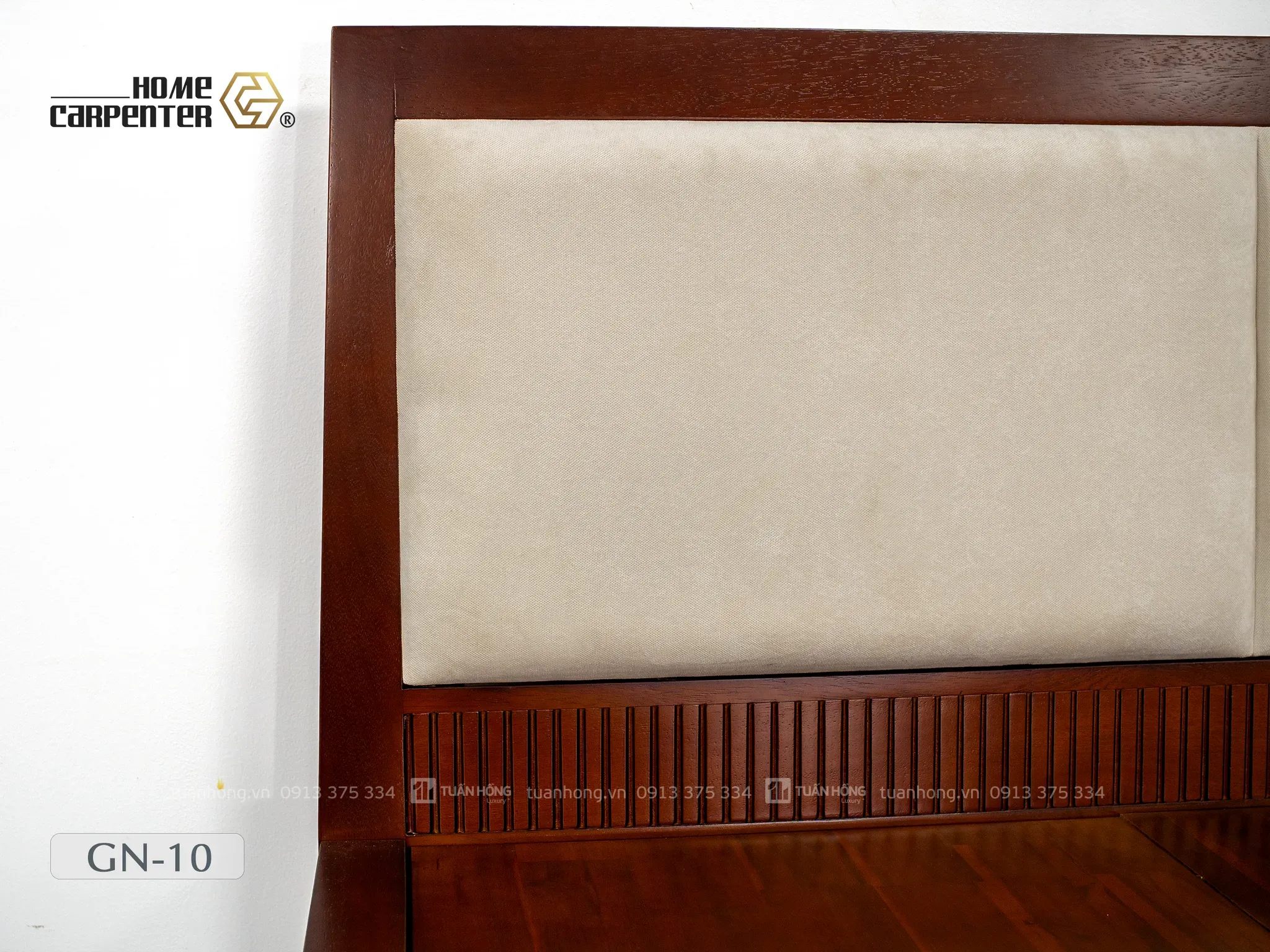 Giường ngủ gỗ tự nhiên Home Carpenter GN-10 - Ảnh 4