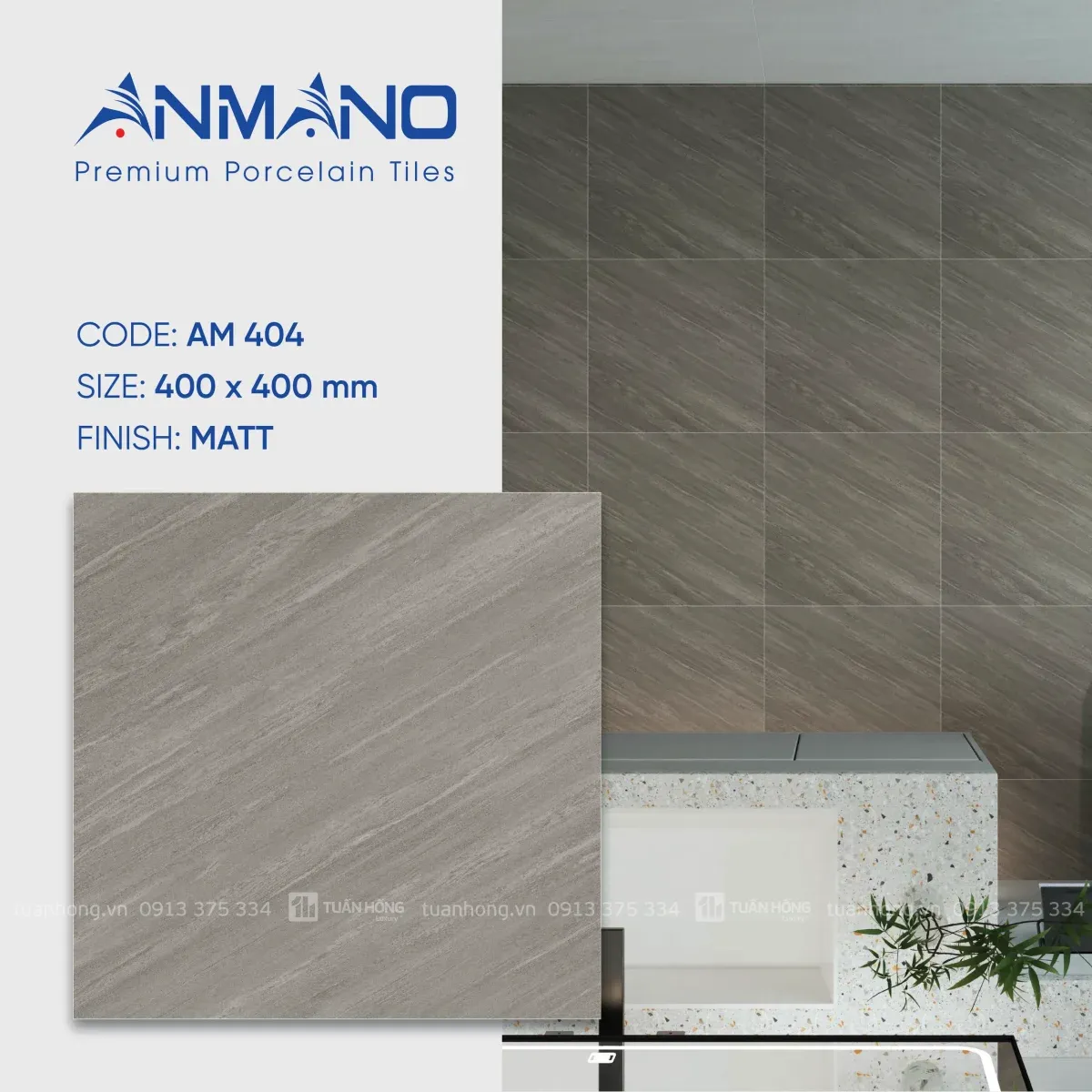 Gạch lát nền AM 404