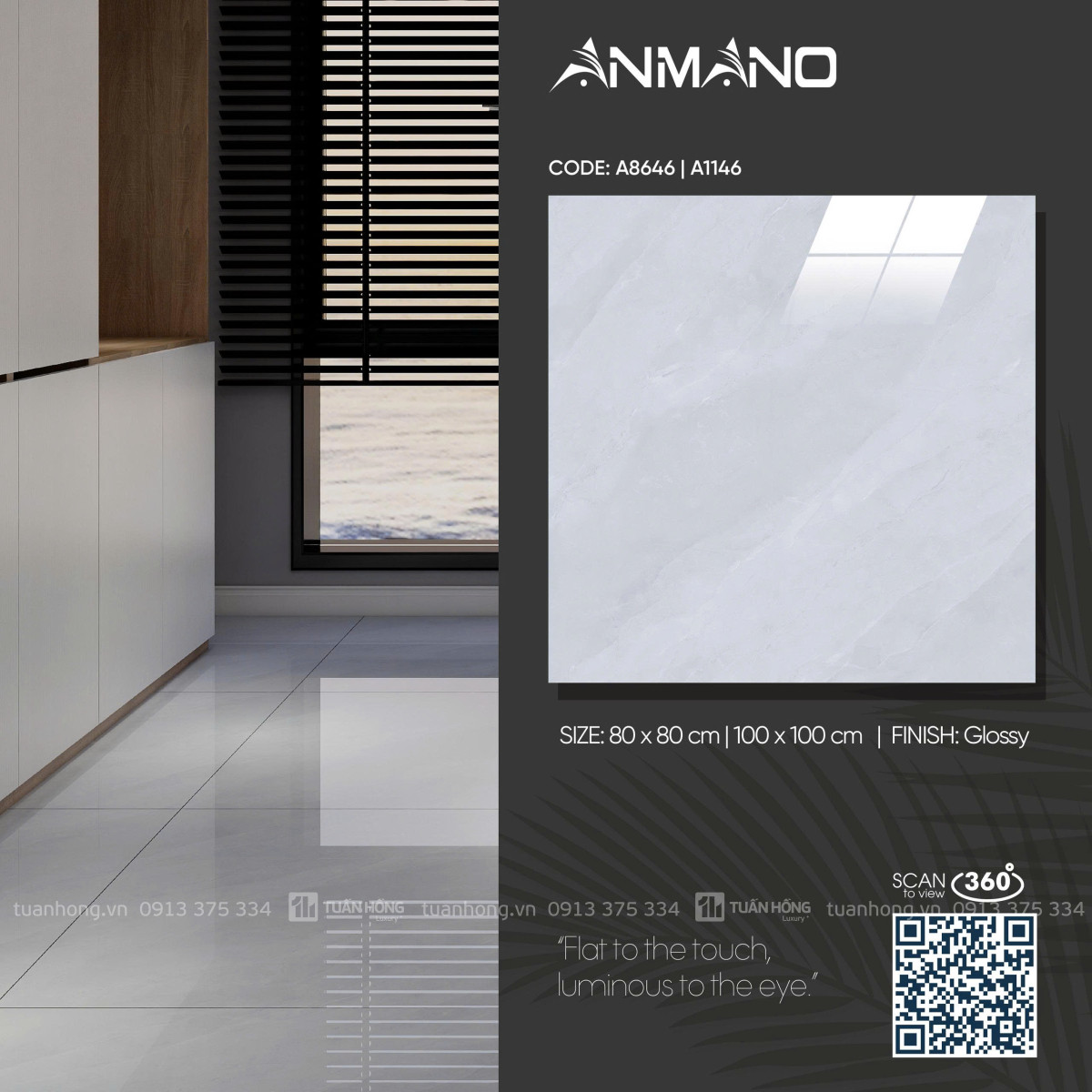 Gạch lát nền A8646/A1146