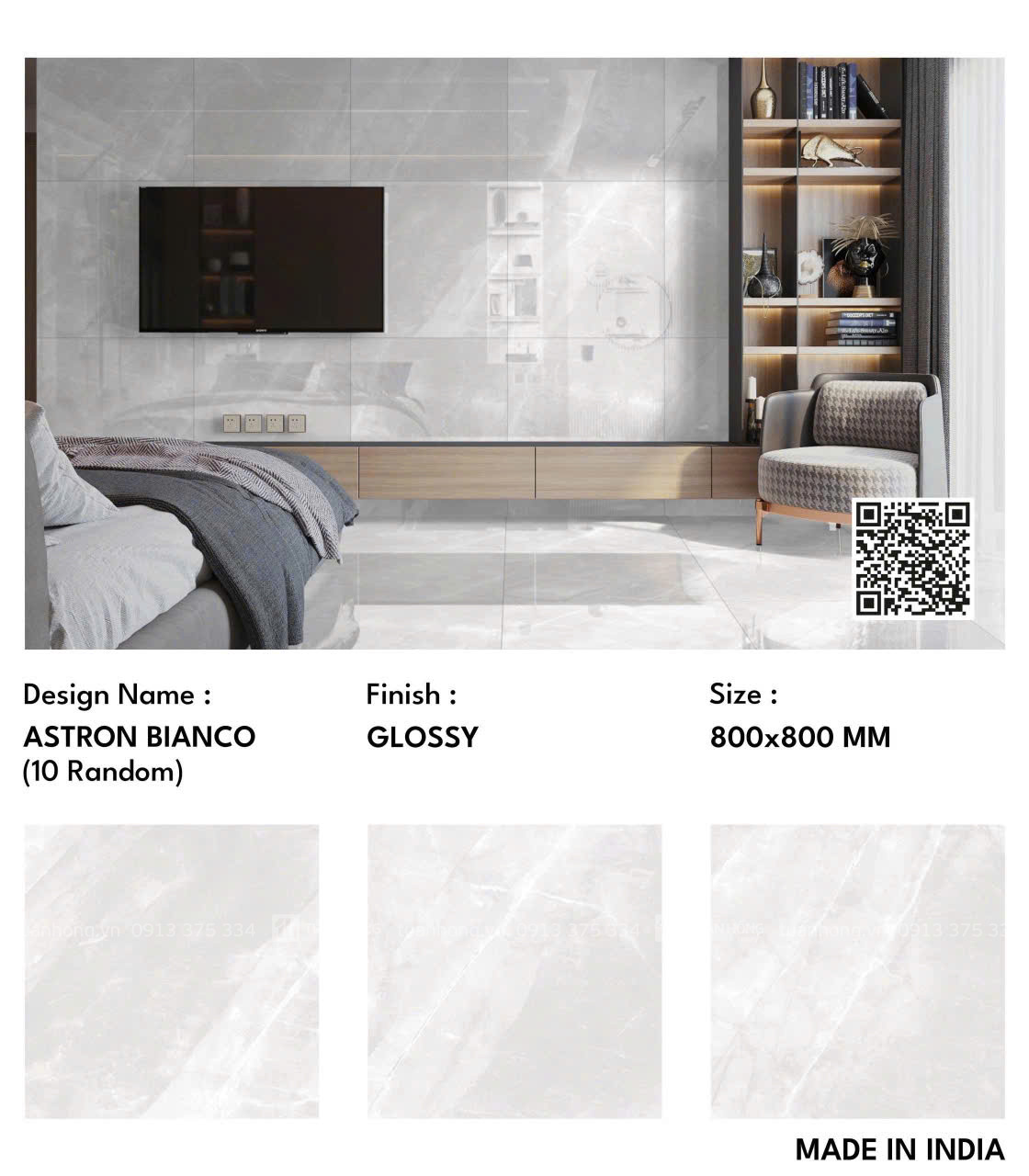 Gạch Lát Nền ASTRON BIANCO