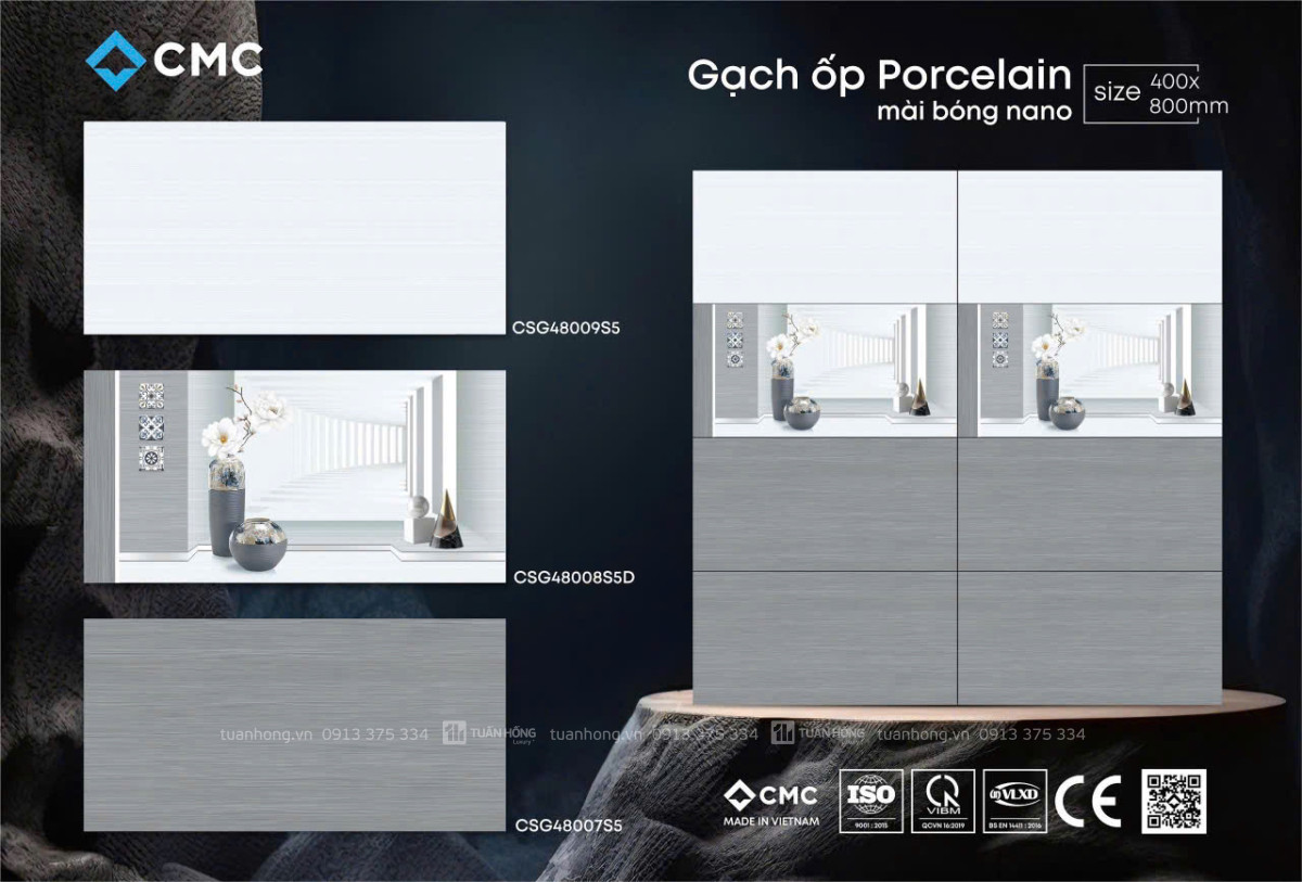 Gạch Ốp CMC CSG48009S5 - 48008S5D - 48007S5