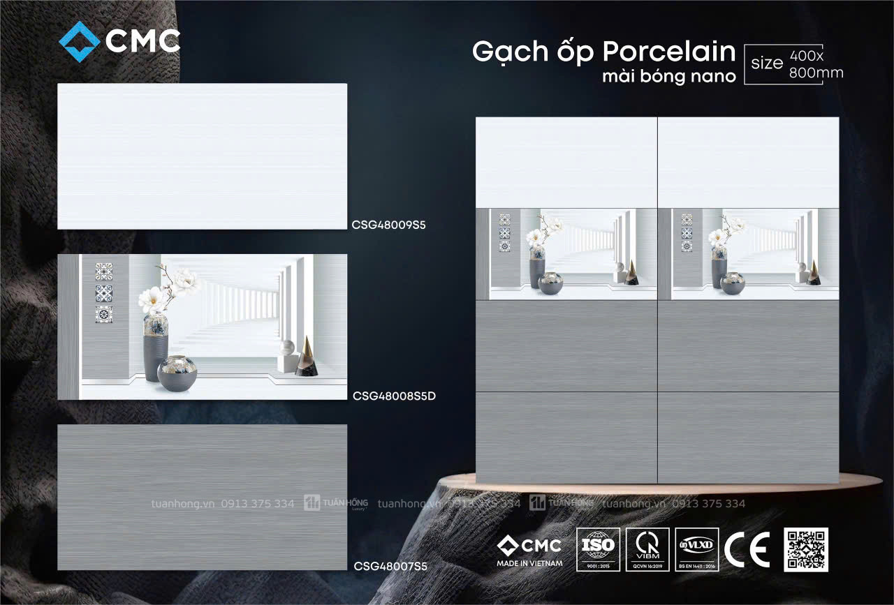 Gạch Ốp CMC CSG48009S5 - 48008S5D - 48007S5