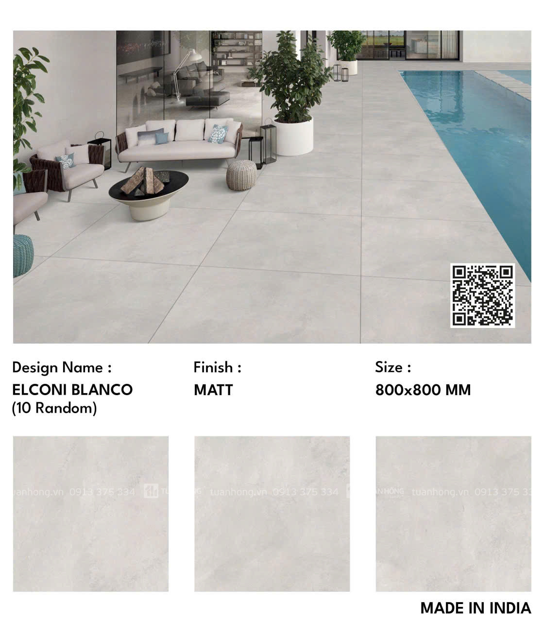 Gạch lát nền ELCONI BLANCO