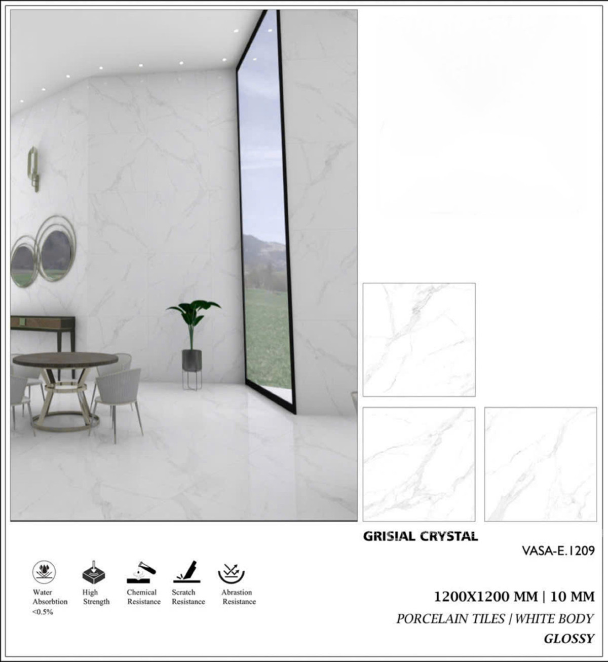 Gạch Lát Nền GRISIAL CRYSTAL