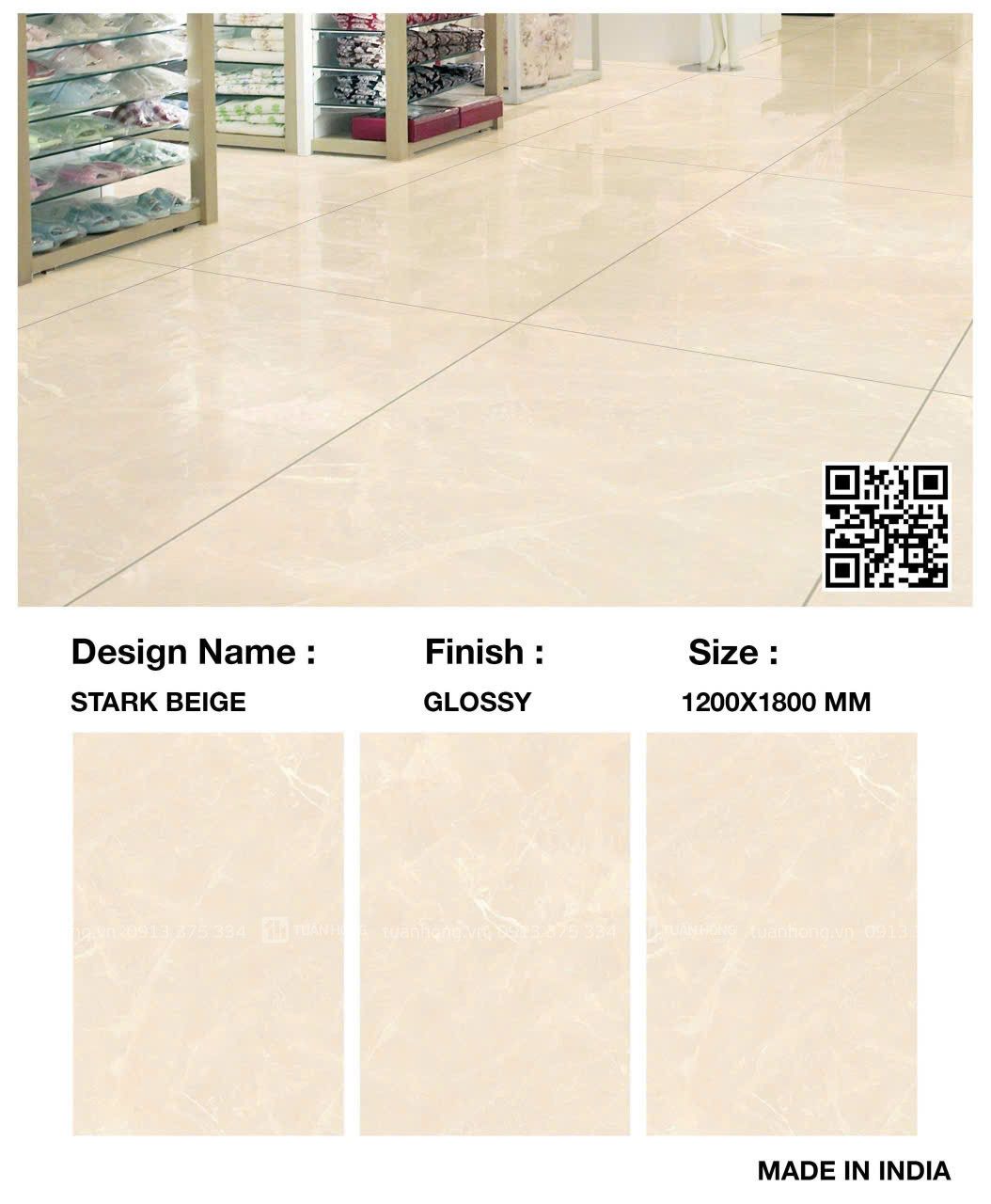 Gạch lát nền STARK BEIGE