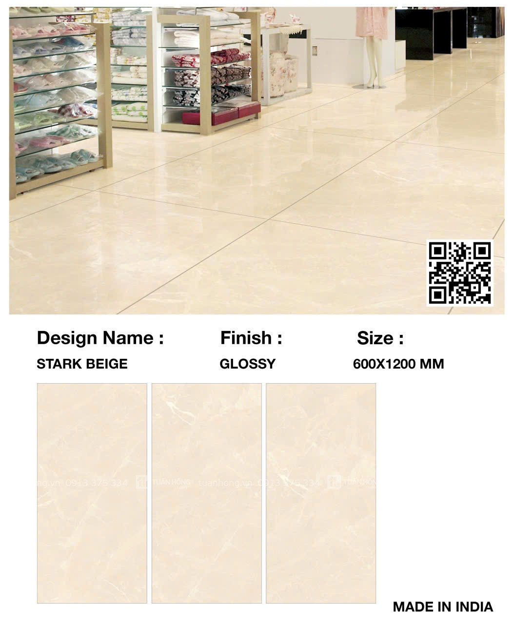 Gạch Lát Nền STARK BEIGE