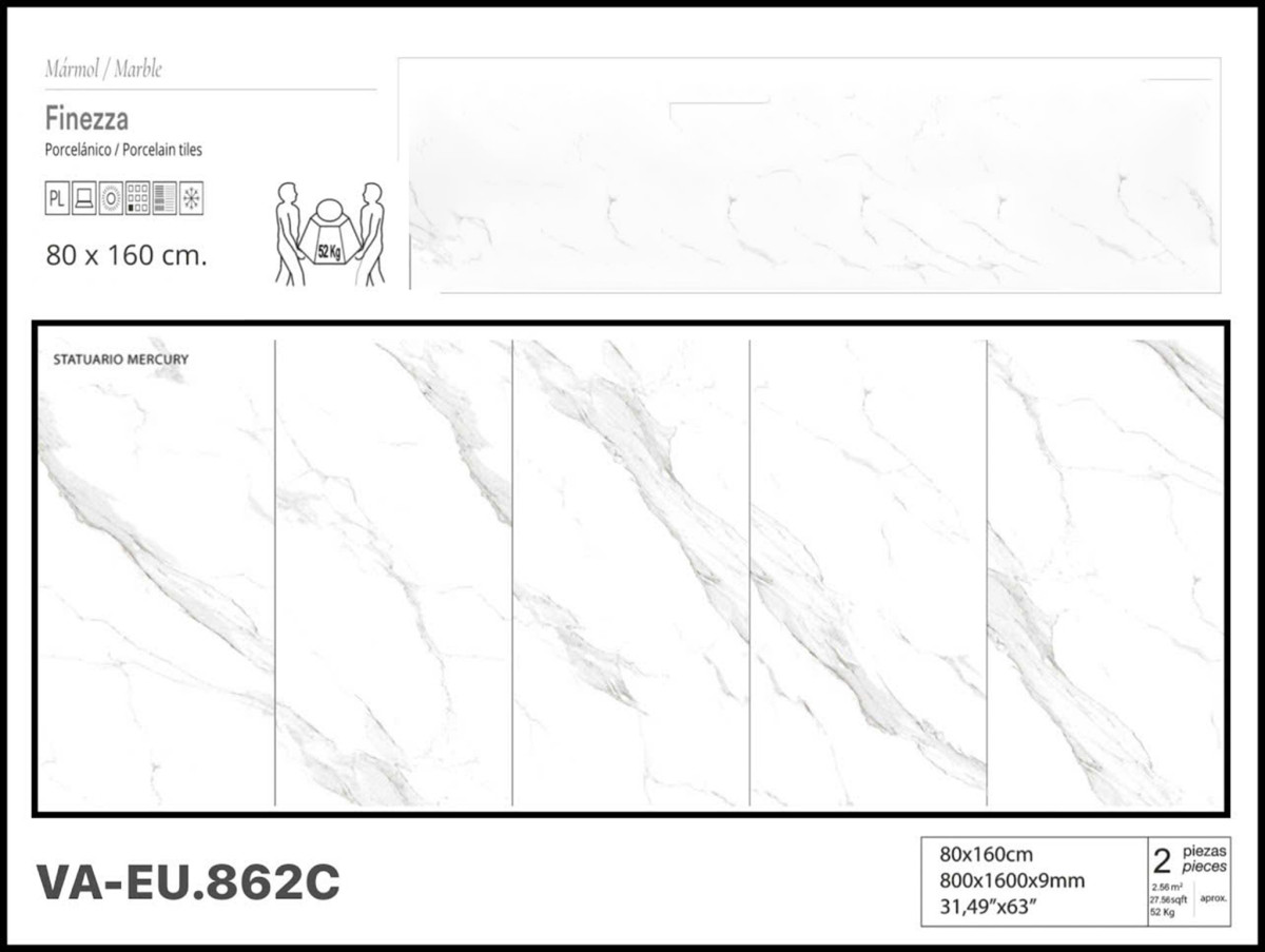 Gạch lát nền STATUARIO MERCURY