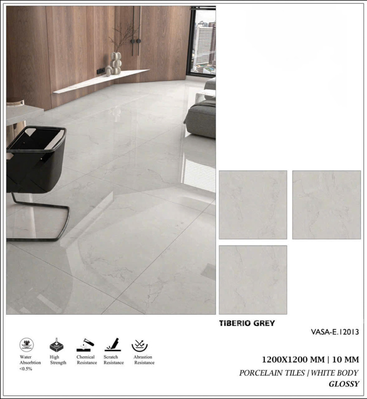 Gạch lát nền TIBERIO GREY