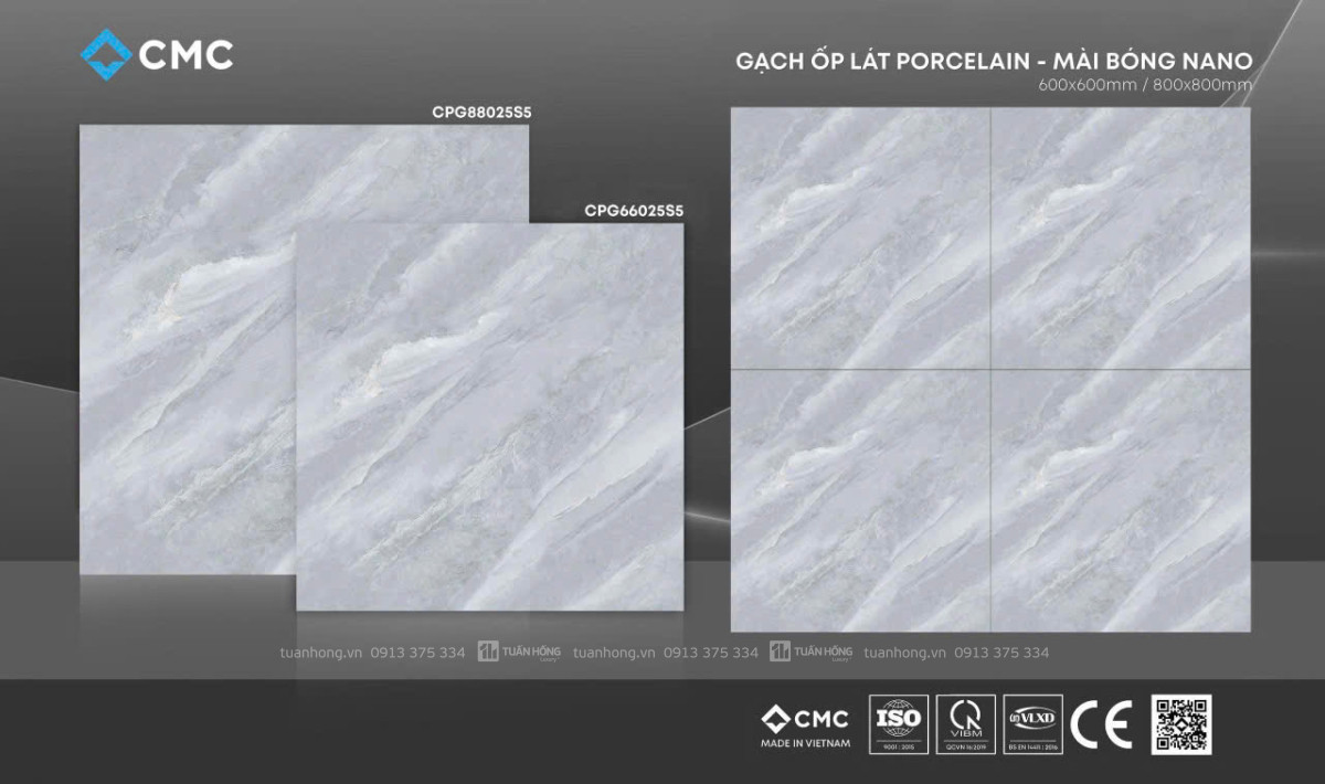 Gạch lát nền CPG88025S5 / CPG66025S5