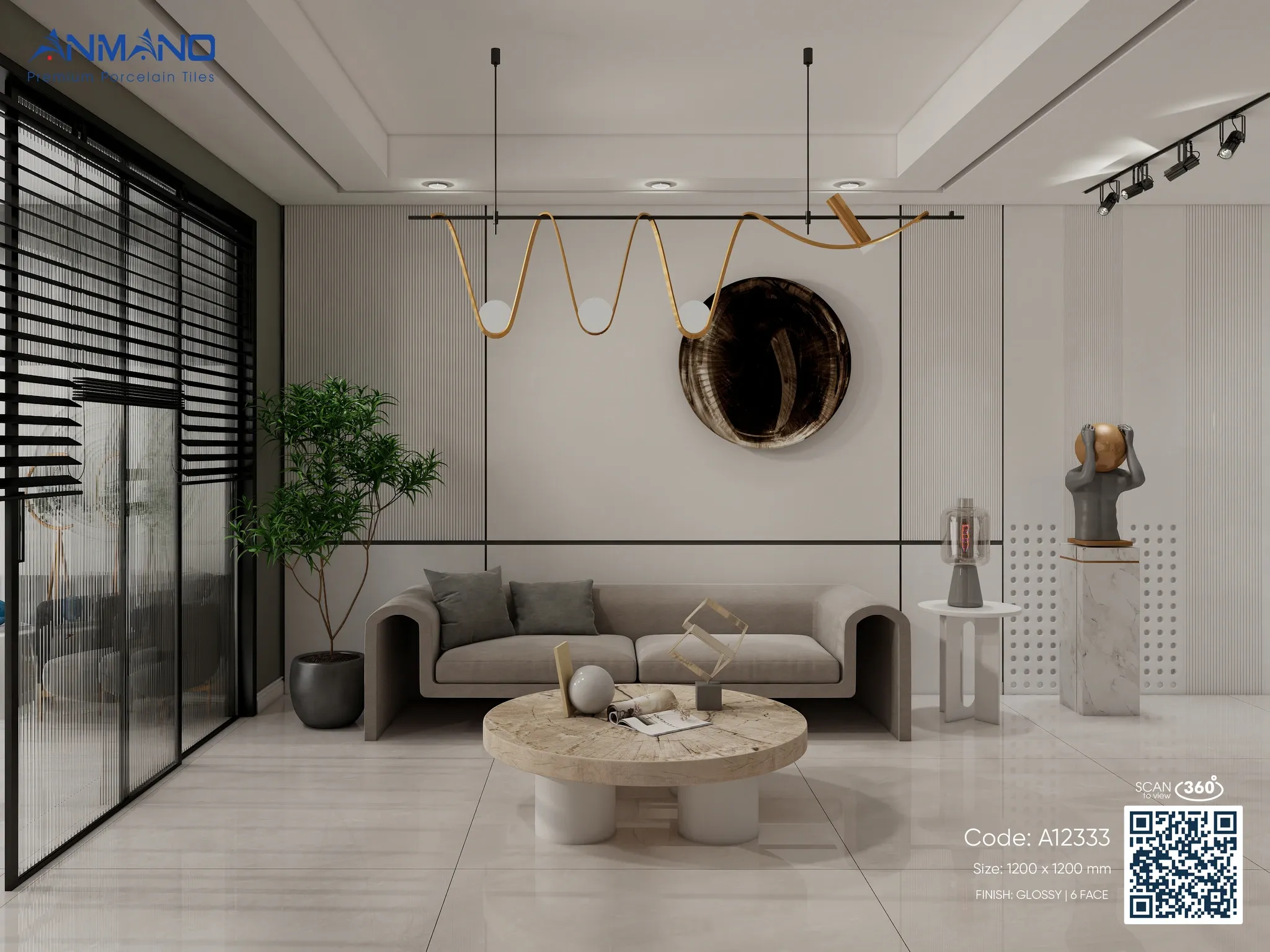 Gạch lát nền A12333 - Ảnh 7